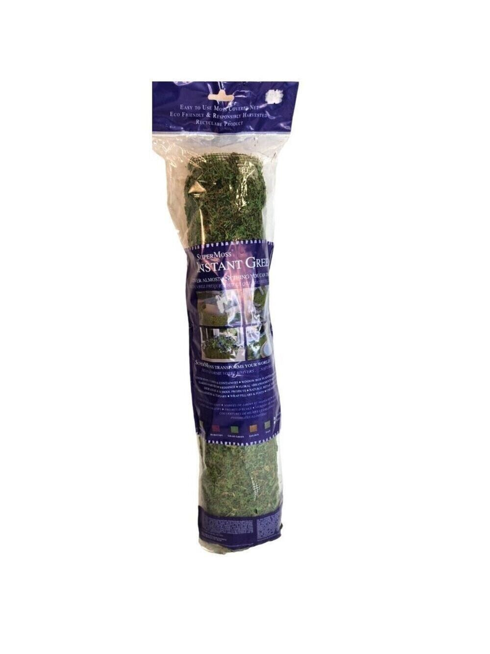 SuperMoss Instant Green MossMat 18"x 48" All-Purpose